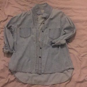🚚Vintage Denim style button down